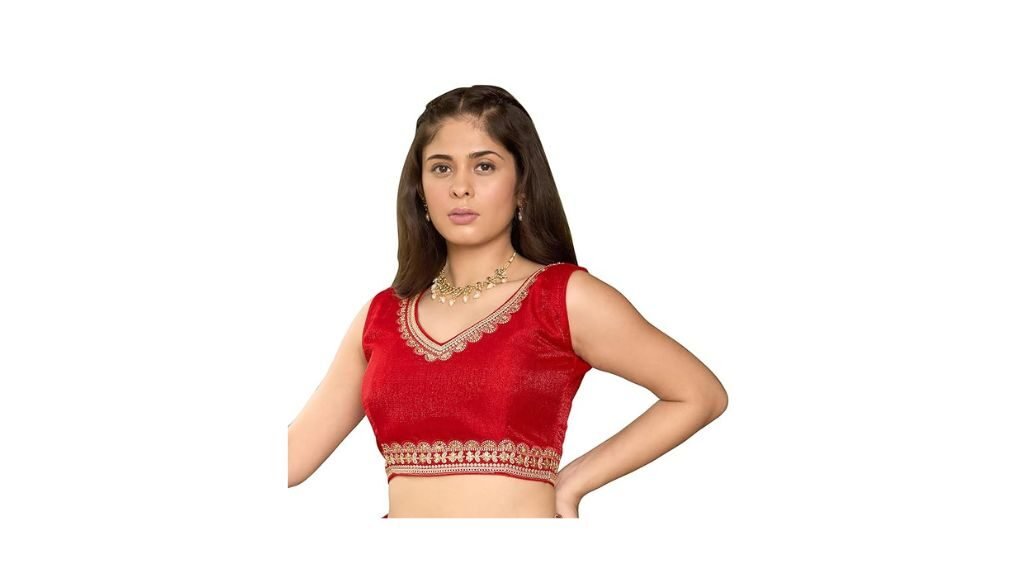 15 Different Types of Blouse Designs With Name 5 Shine In A Sequins Blouse Design