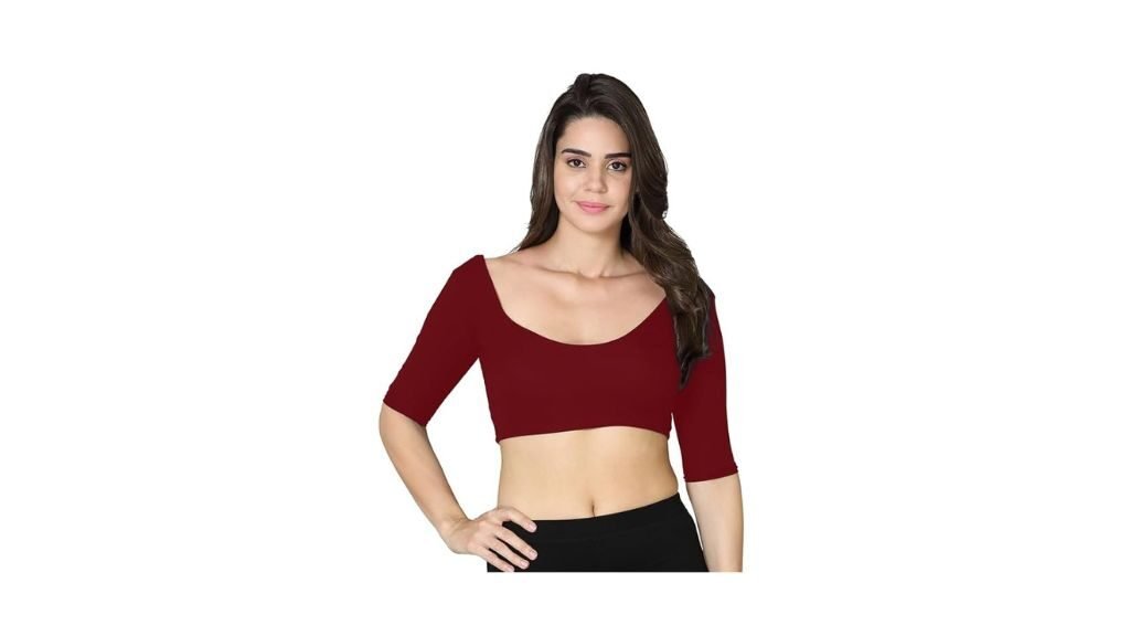 15 Different Types of Blouse Designs With Name 12 Deep Neck Blouse Designs