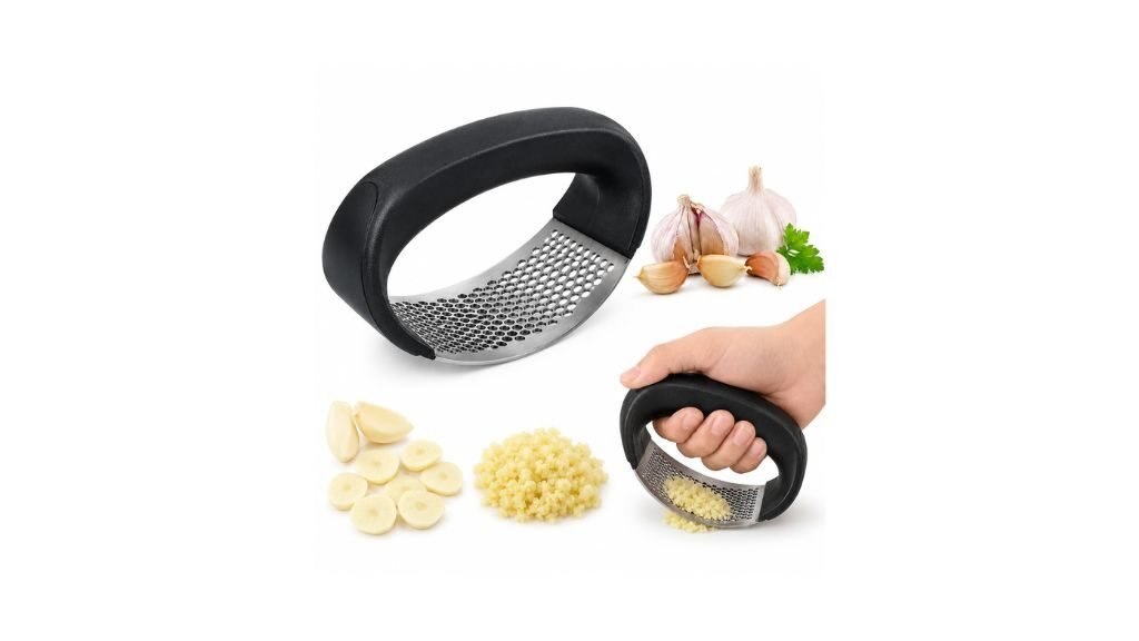  Steel Garlic Press