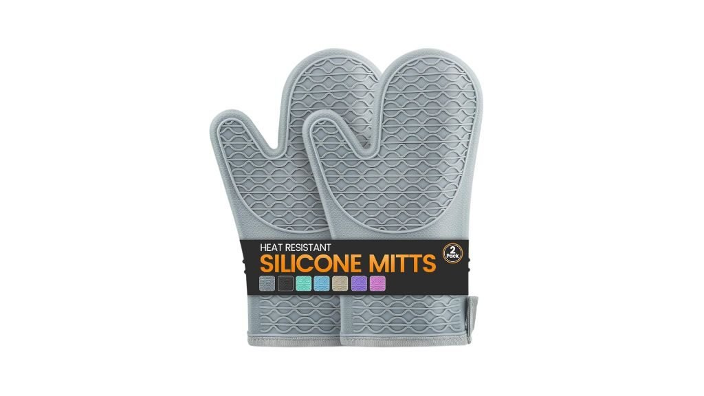 Heat-Resistant Silicone Oven Gloves